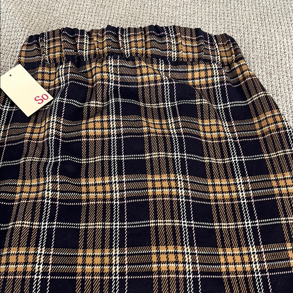 Kohl's Black and Gold Midi Pencil Skirt Work